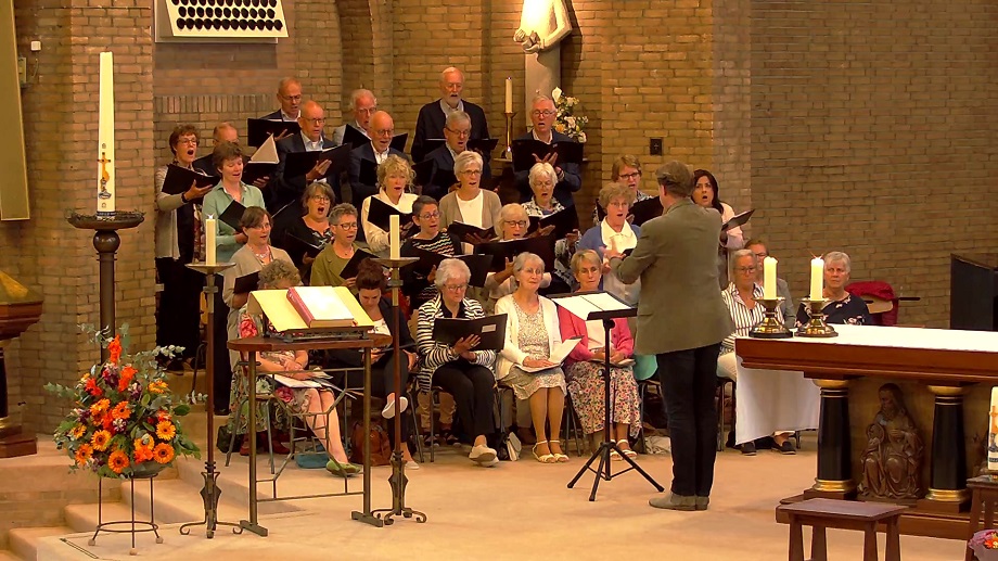 Eucharistieviering met twee koren