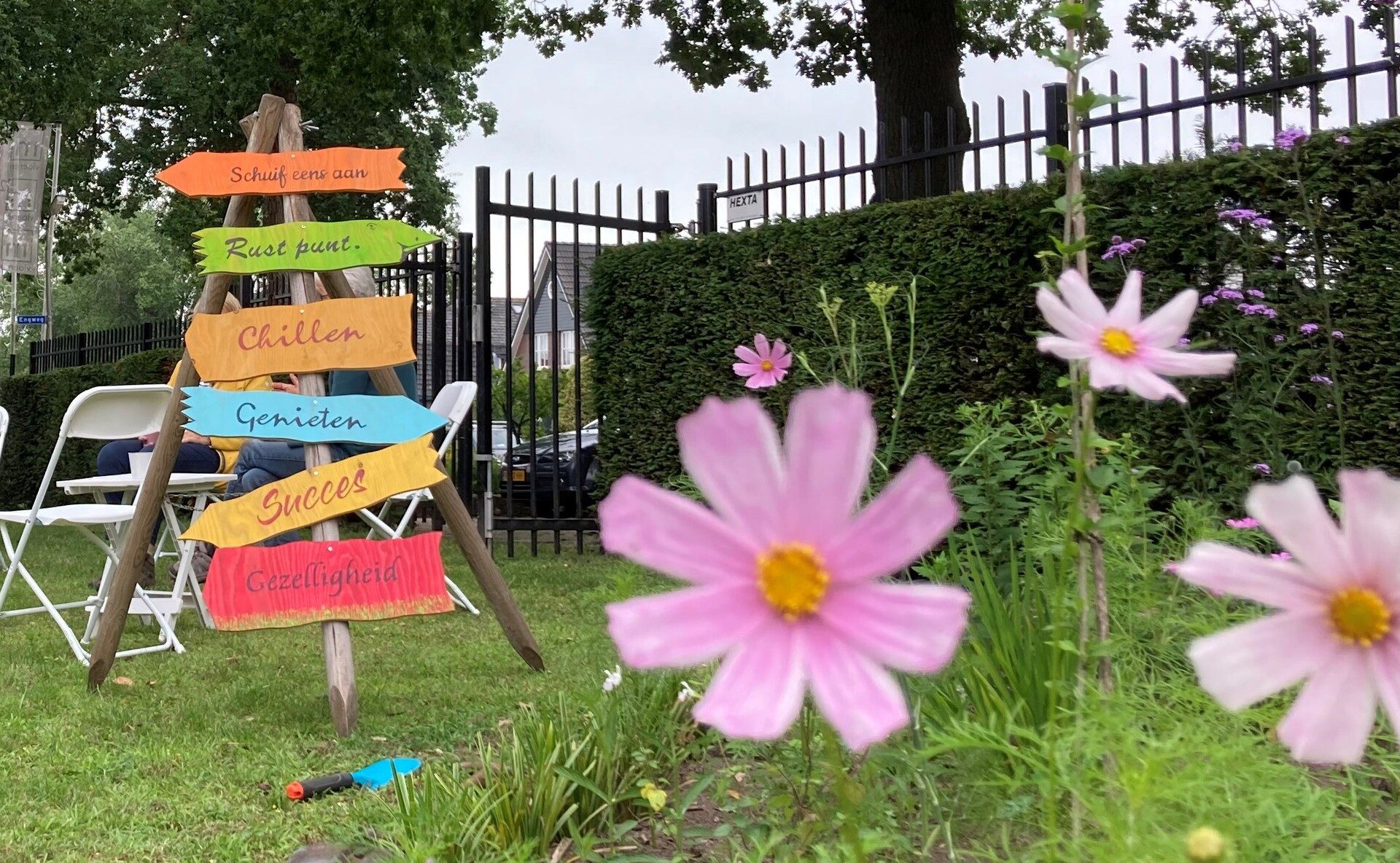 Open kerk en tuin tijdens de zomervakantie 2023