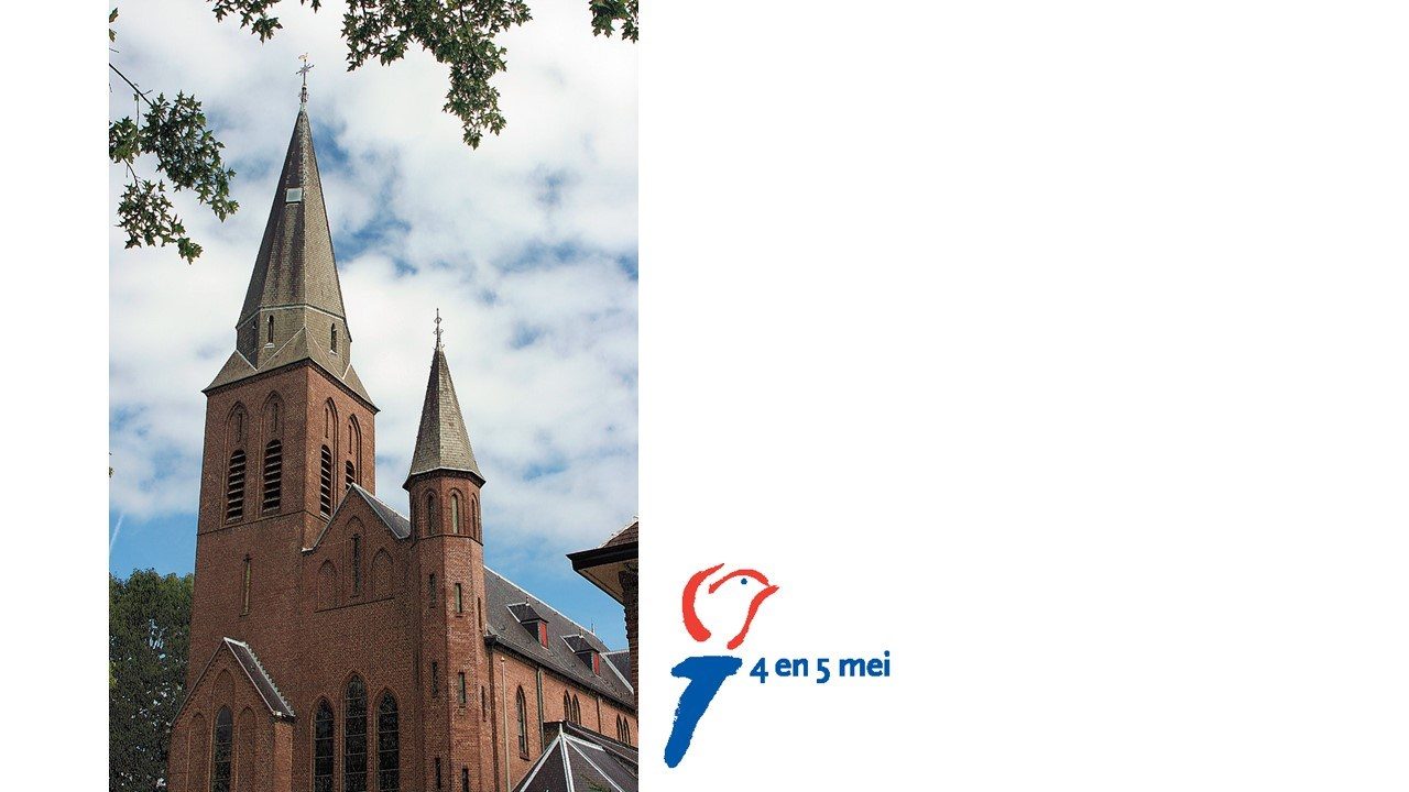 Oecumenische gebedsviering bij Dodenherdenking zaterdag 4 mei 2024  Sint Ansfriduskerk
