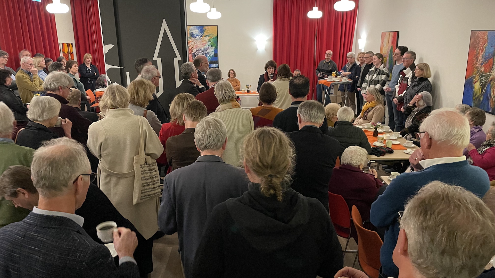 Druk afscheid parochiebestuurders