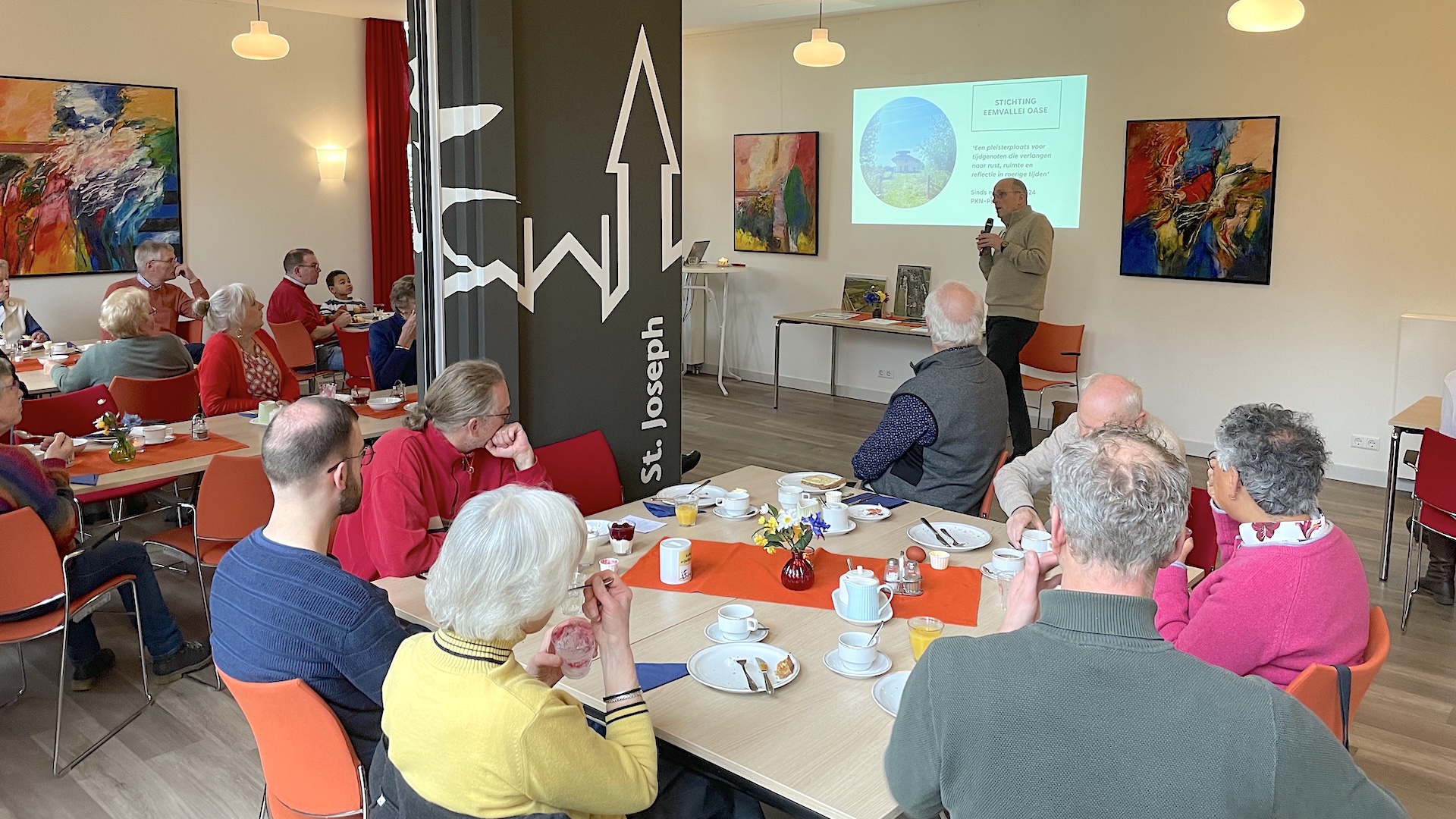 Boeiend ontbijt over Randakker