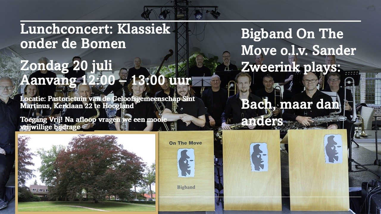 Klassiek onder de Bomen met Bigband on the Move