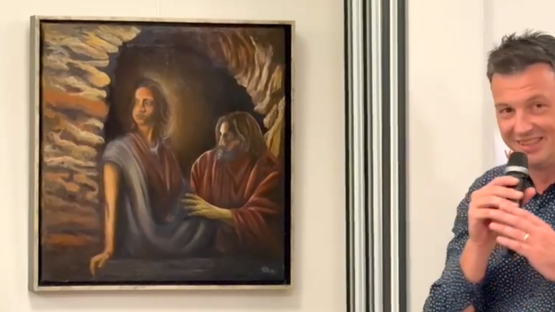 Schilderij als cadeau voor vrijwilligers