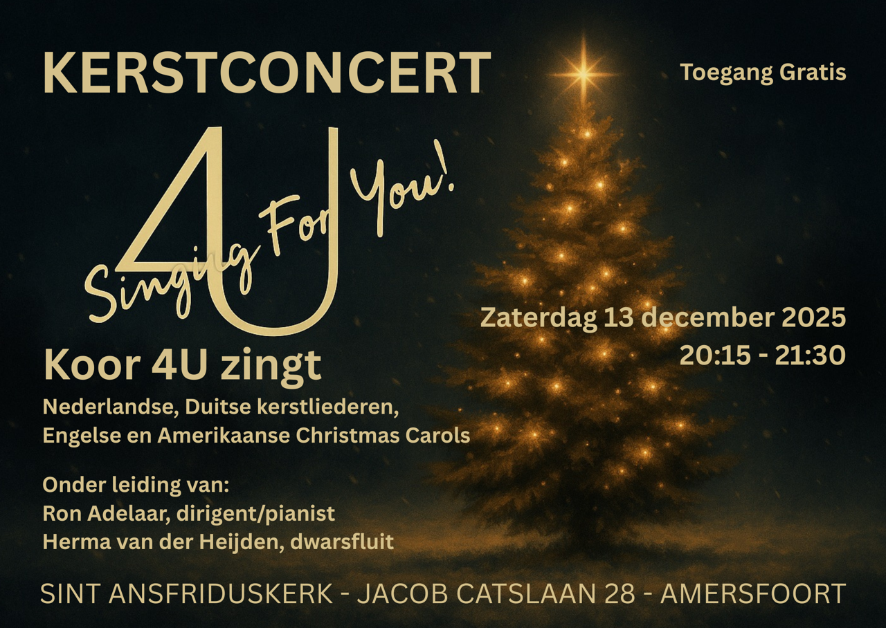 Kerstconcert 4U