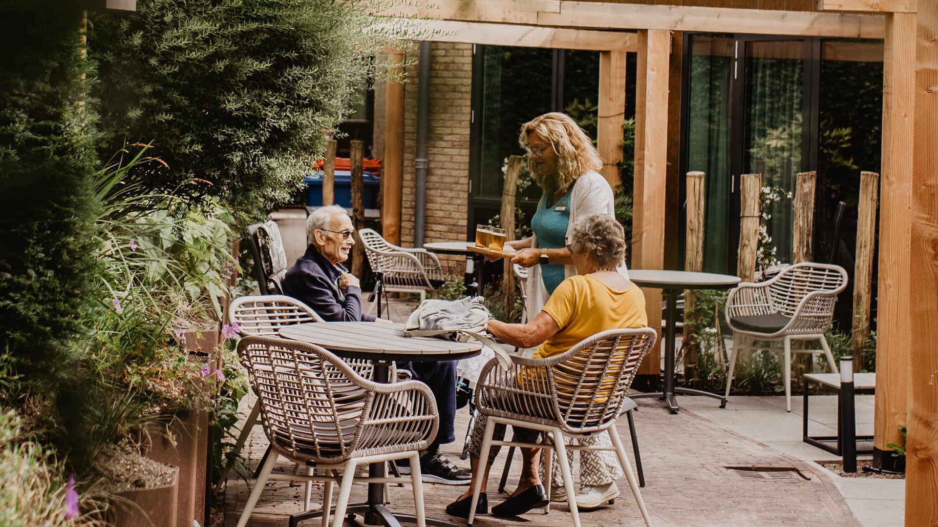 Zondags Ontbijt over warmte van hospice