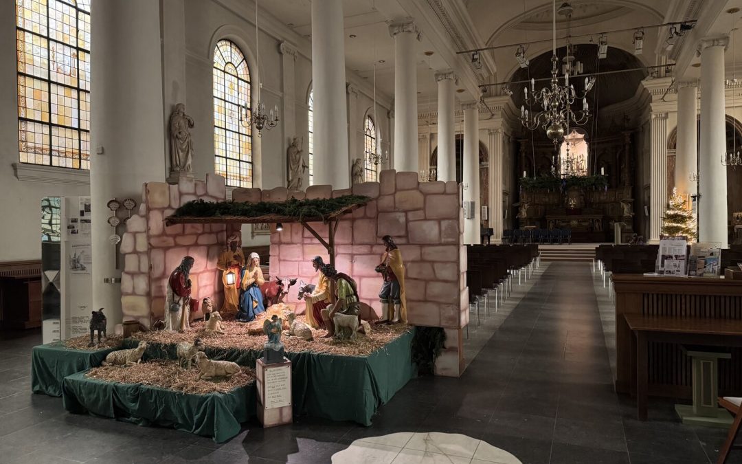 Nieuwe plek voor kerststal