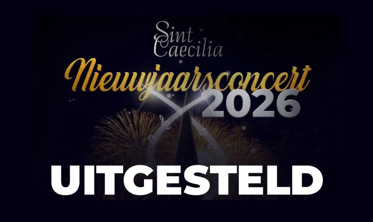 Nieuwjaarsconcert 2026 uitgesteld