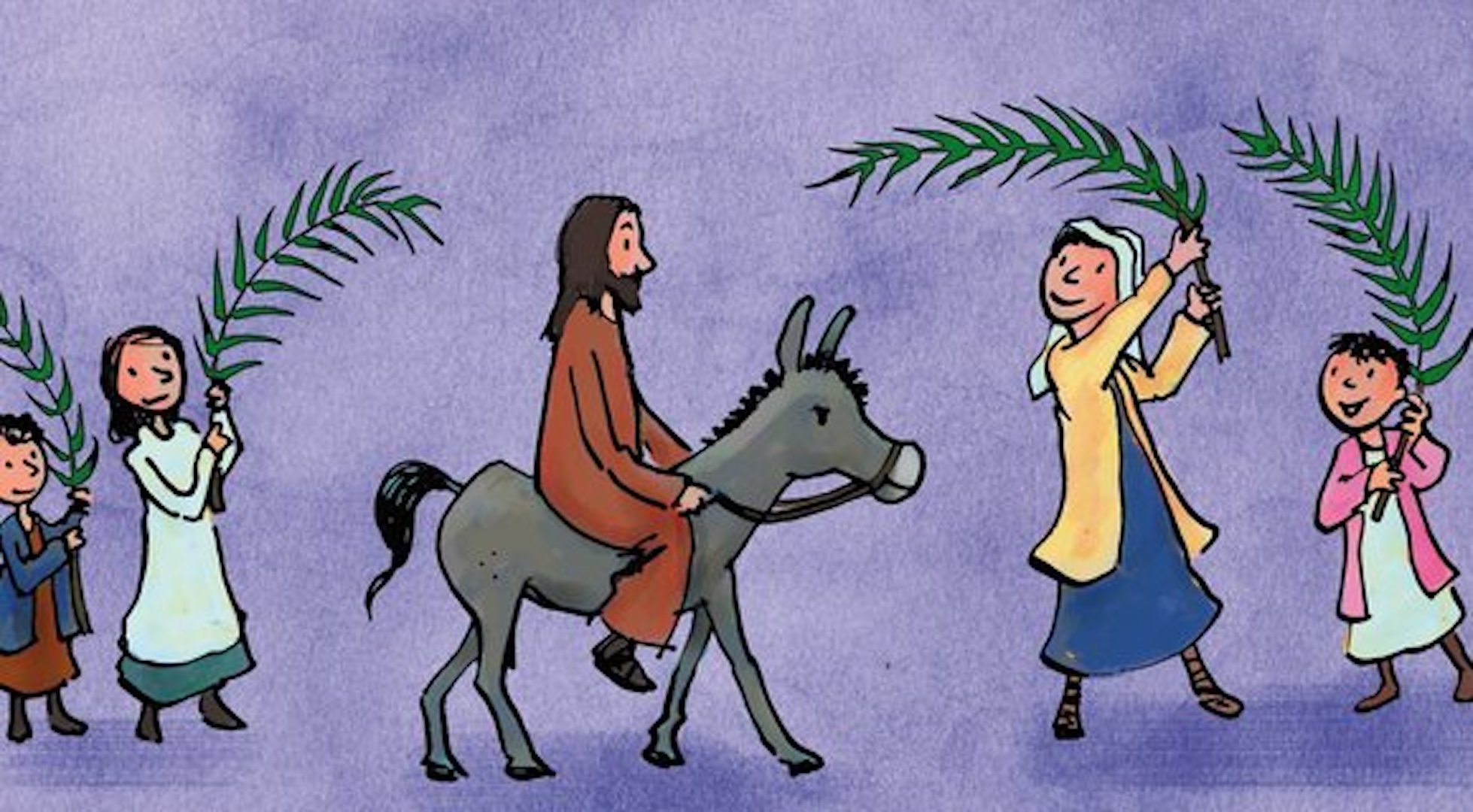 Samen met je kinderen palmpasen vieren